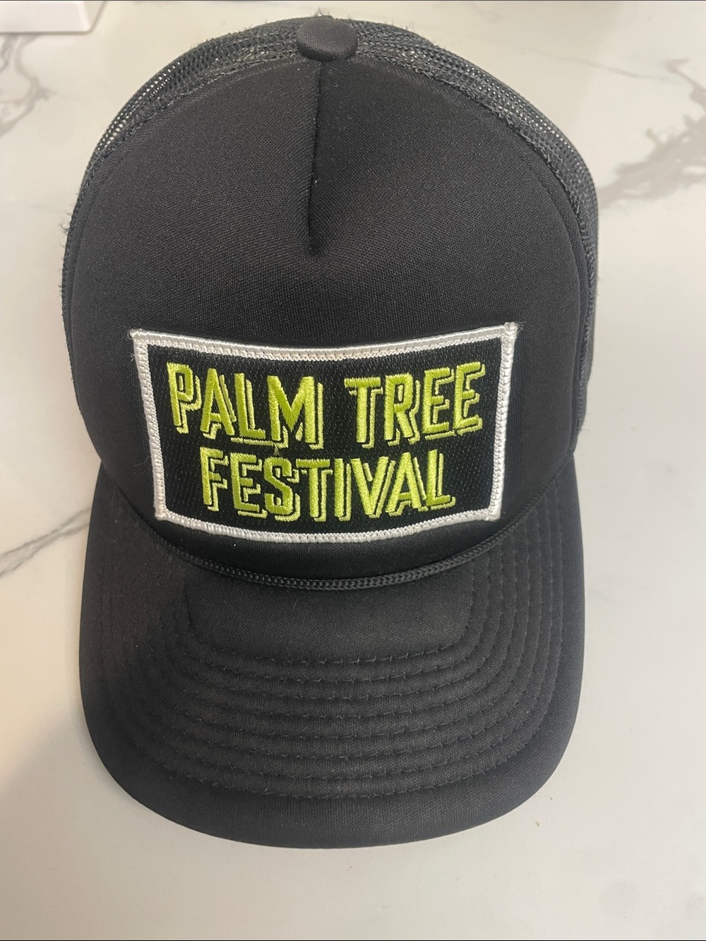 Aviator Nation - Vintage Palm Tree Festival Hat (Great Condition) | Black Low Ri